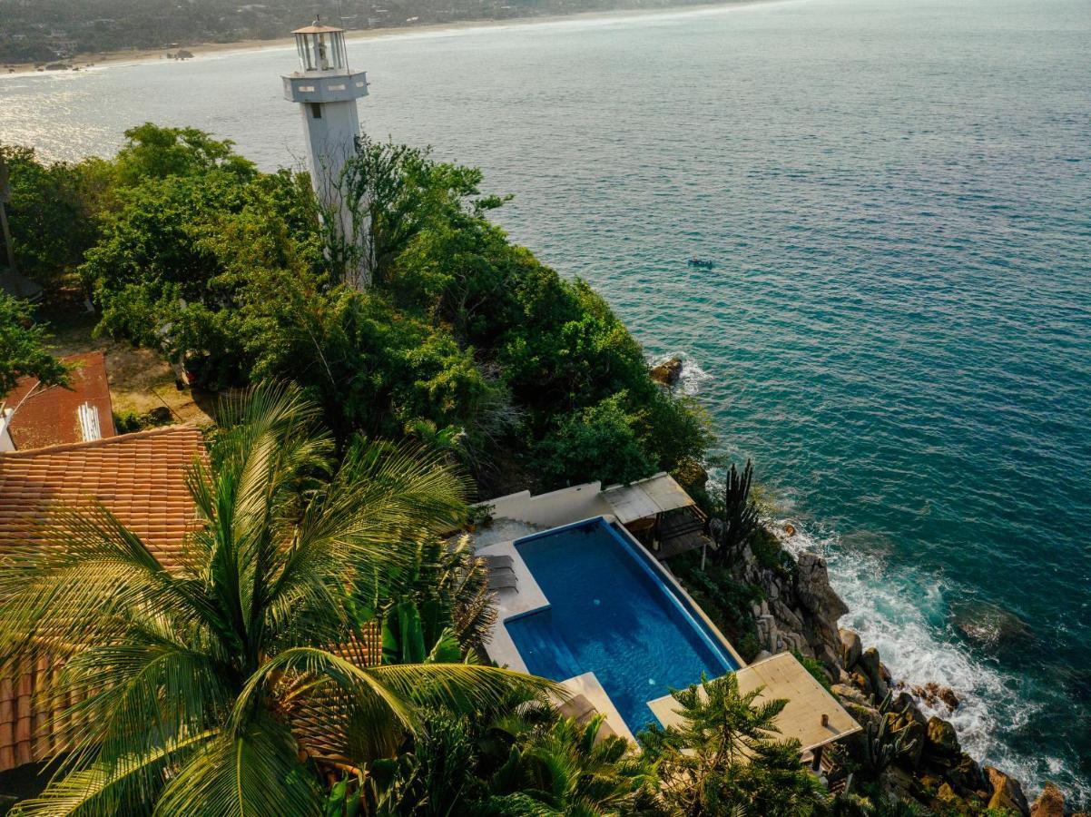 Refugio Del Faro Lejlighed Puerto Escondido  Eksteriør billede